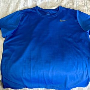 Mens Navy Blue/Dark Sapphire DriFit Nike Golf style T-shirt! NWOT! Size XXL!